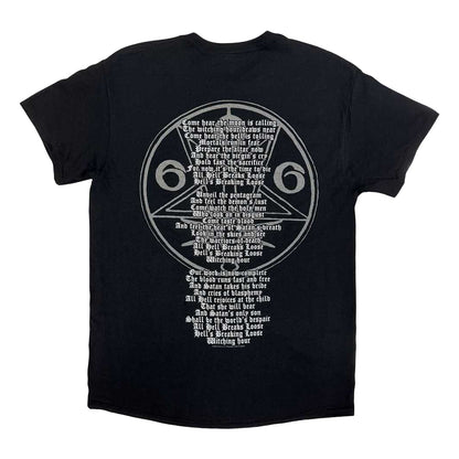 Black - Back - Venom Unisex Adult Welcome To Hell Back Print T-Shirt