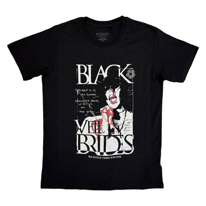 Black - Front - Black Veil Brides Unisex Adult Stitch These Wounds T-Shirt