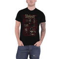 Black - Front - Slipknot Unisex Adult Box T-Shirt