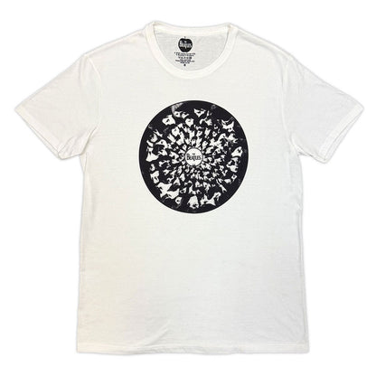 White - Front - The Beatles Unisex Adult Revolver Faces T-Shirt