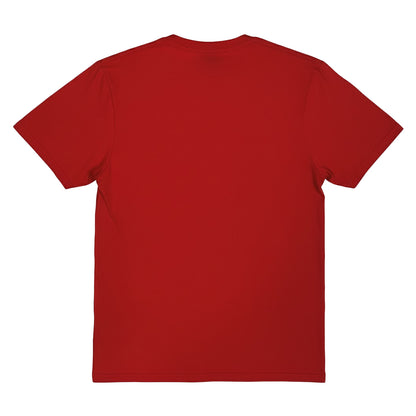Red - Back - Stranger Things Unisex Adult Ho Ho Hellfire T-Shirt