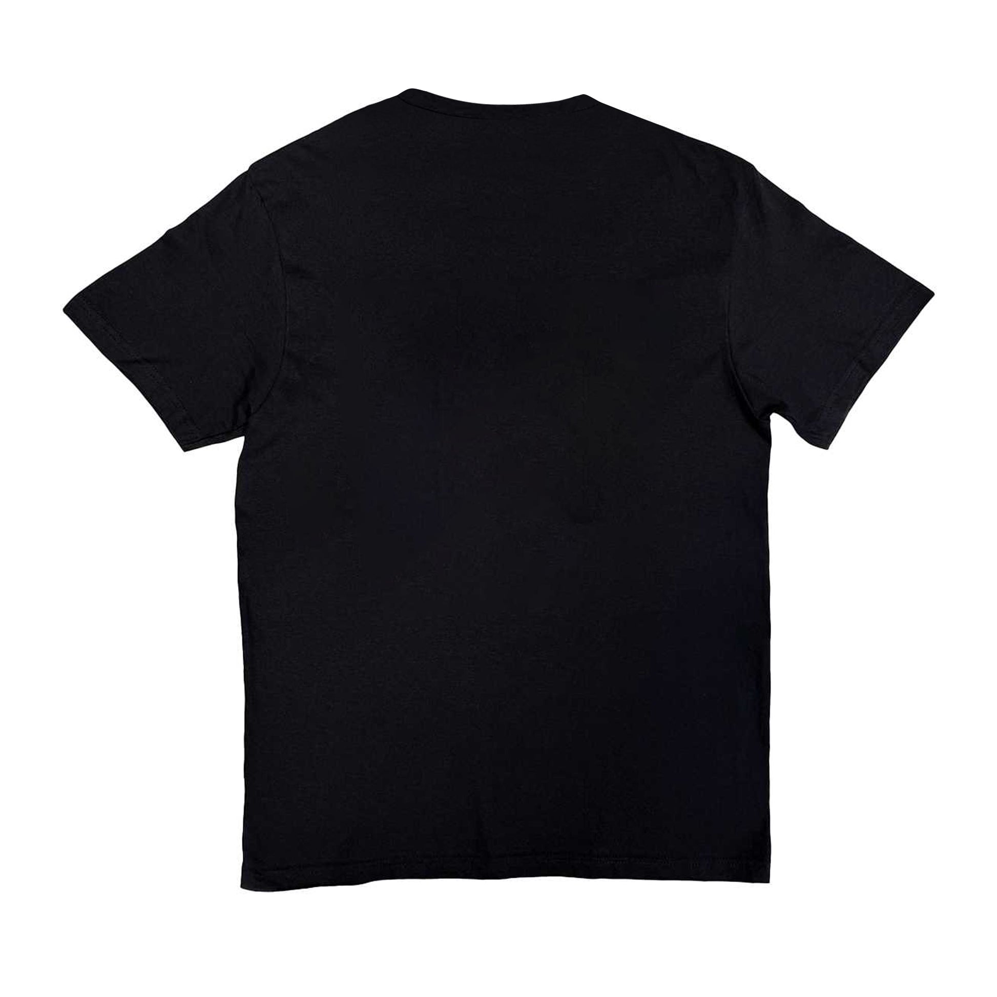 Black - Back - Stranger Things Unisex Adult High School Hawkins T-Shirt