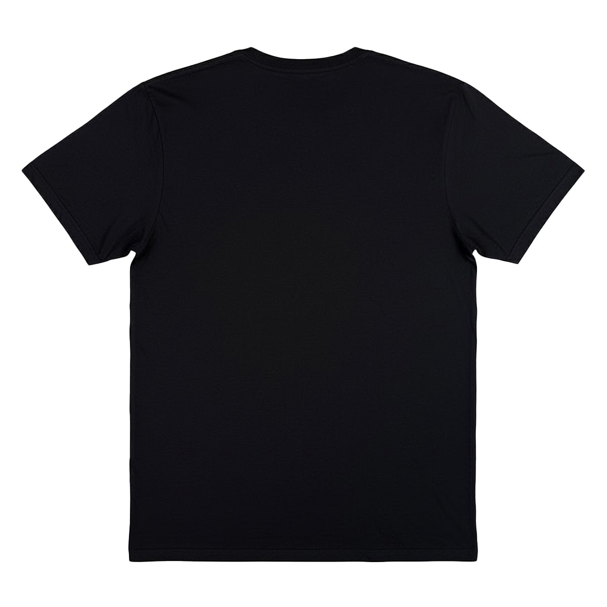 Black - Back - Stranger Things Unisex Adult Neon Logo T-Shirt