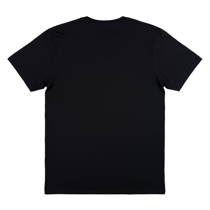 Black - Back - Stranger Things Unisex Adult Neon Logo T-Shirt