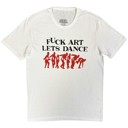 White - Front - Madness Unisex Adult Fuck Art T-Shirt