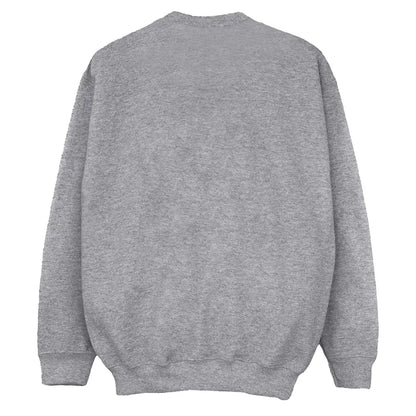 Grey - Back - Stranger Things Unisex Adult Bennys Burger Sweatshirt