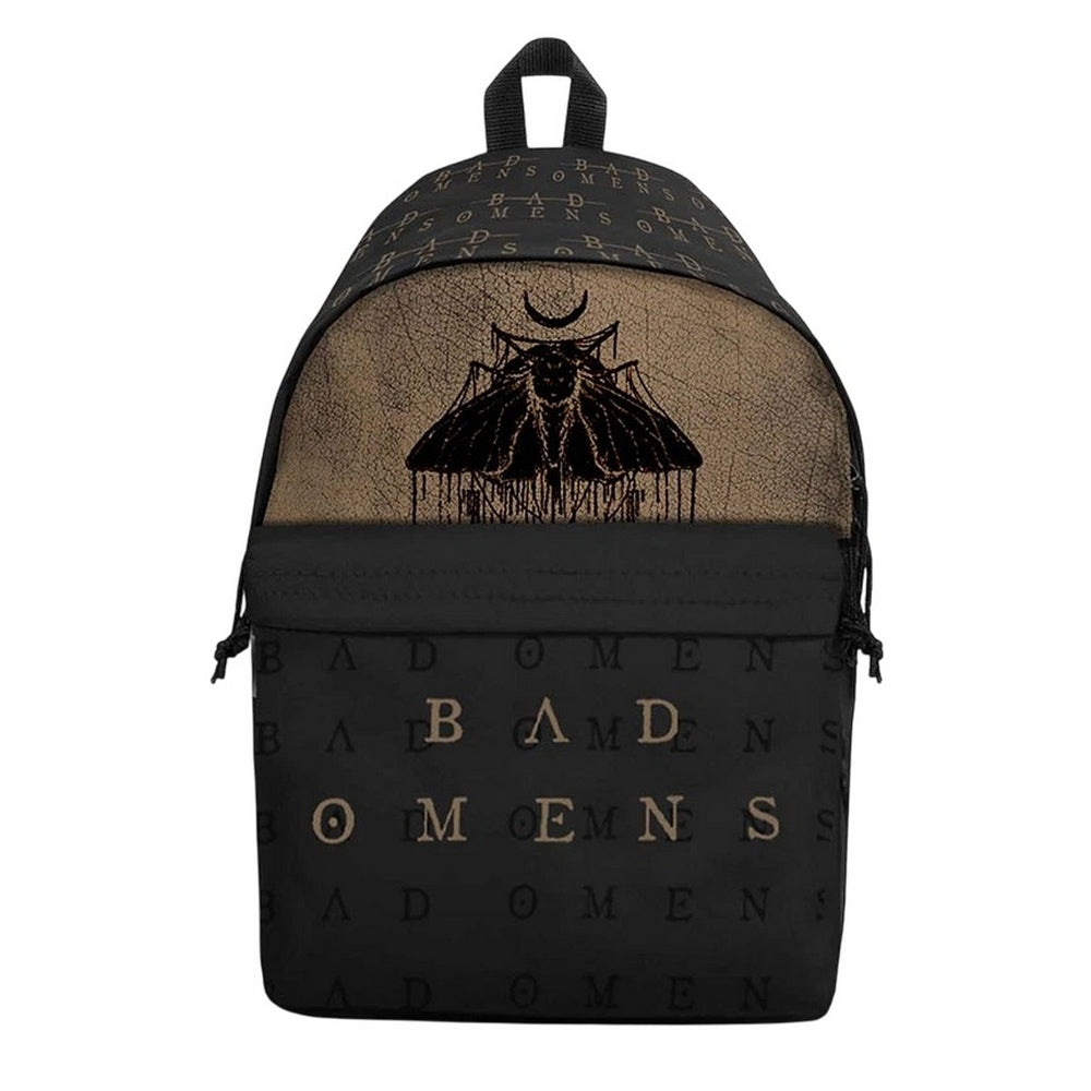 Black - Front - Bad Omens Moth Backpack