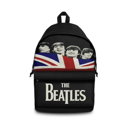 Black - Front - The Beatles Let It Be Flag Backpack
