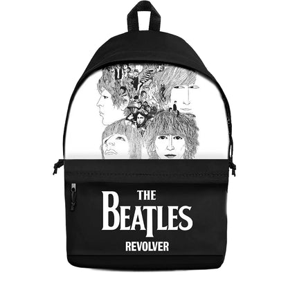 Black - Front - The Beatles Revolver Backpack