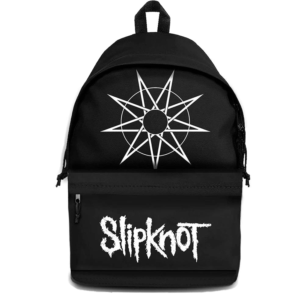 Black - Front - Slipknot Wanyk Star Backpack