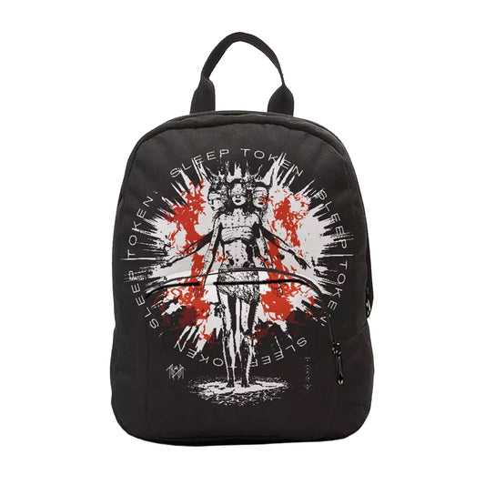 Black - Front - Sleep Token Worship Backpack