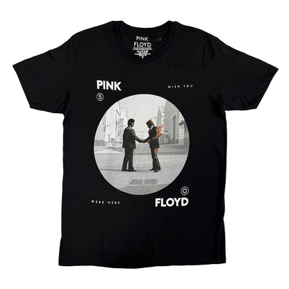 Black - Front - Pink Floyd Unisex Adult Man on Fire T-Shirt