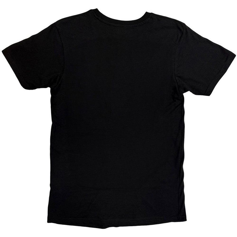 Black - Back - Alice In Wonderland Unisex Adult Alice´s Curious Adventure T-Shirt