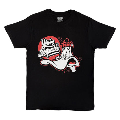 Black - Front - Looney Tunes Unisex Adult You´re Despicable T-Shirt