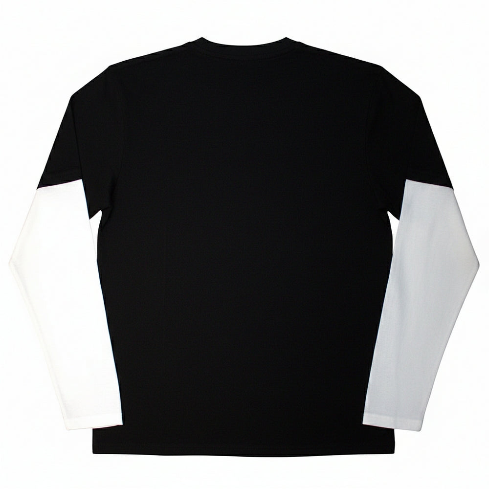 Black-White - Back - Twenty One Pilots Unisex Adult Run Frame Layered Long-Sleeved T-Shirt