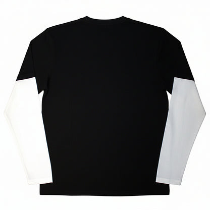 Black-White - Back - Twenty One Pilots Unisex Adult Run Frame Layered Long-Sleeved T-Shirt