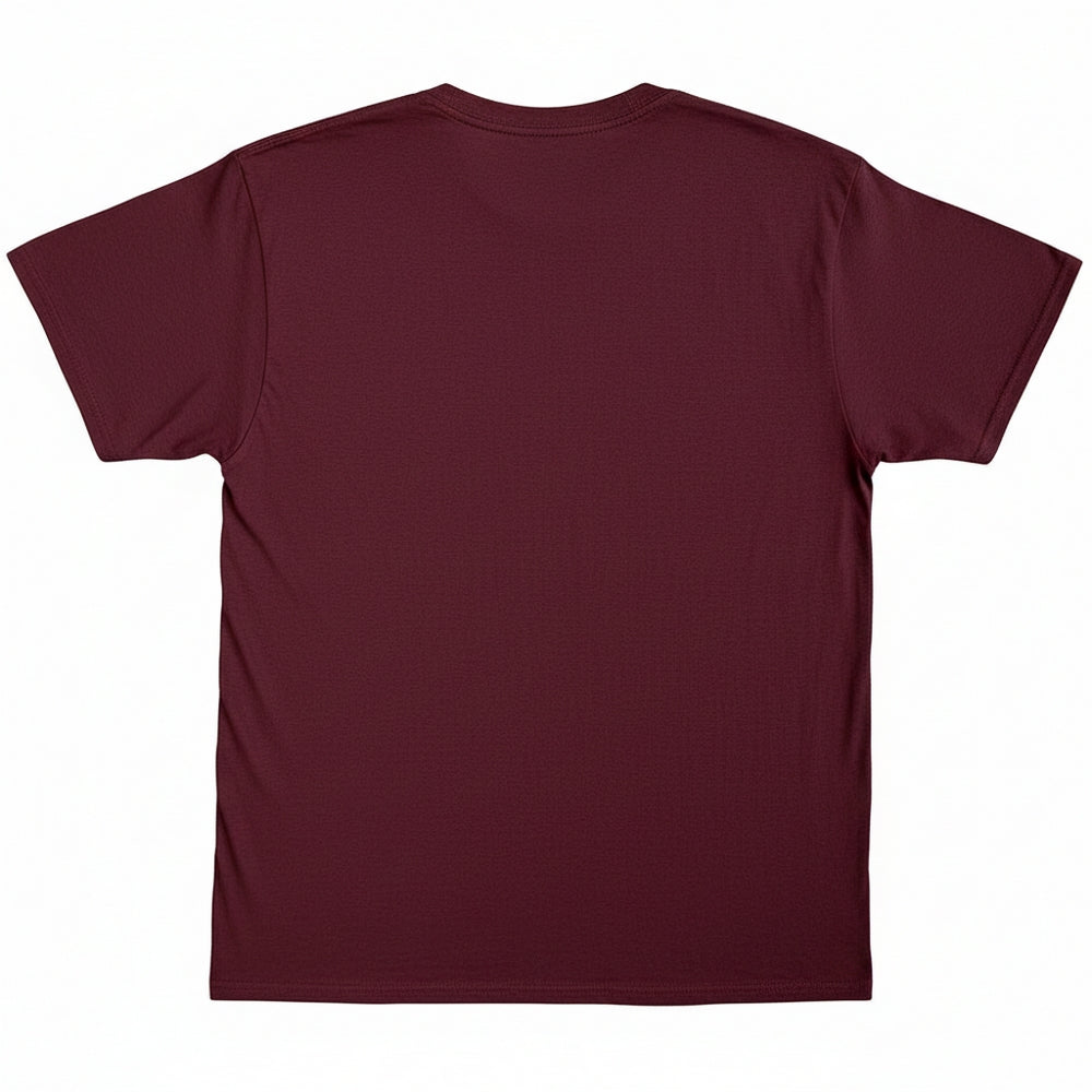 Maroon Red - Back - Michael Bublé Unisex Adult Look A Lot Like I´m Into Him T-Shirt