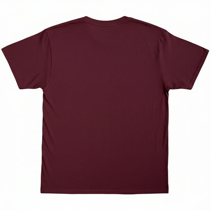 Maroon Red - Back - Michael Bublé Unisex Adult Look A Lot Like I´m Into Him T-Shirt