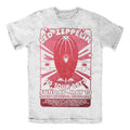 White - Front - Led Zeppelin Unisex Adult Mobile Municipal T-Shirt