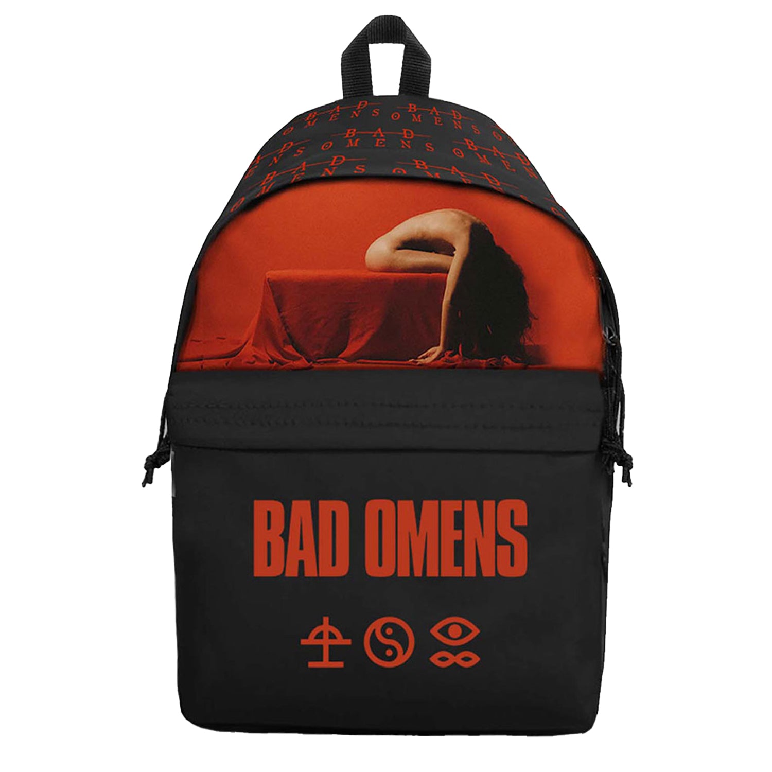 Black-Red - Front - Bad Omens Omens 3 Backpack
