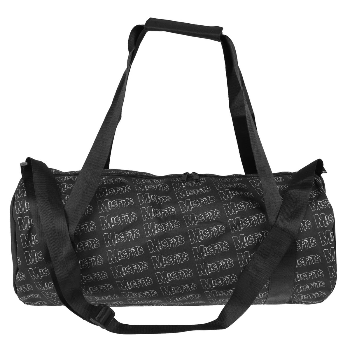 Black - Back - Misfits Fiend Duffle Bag