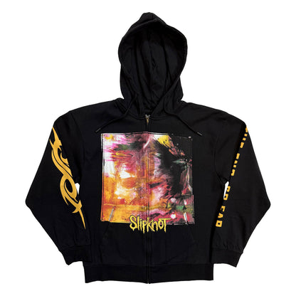 Black - Front - Slipknot Unisex Adult The End, So Far Track List Full Zip Hoodie
