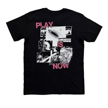 Black - Back - Ed Sheeran Unisex Adult Play Is Now T-Shirt