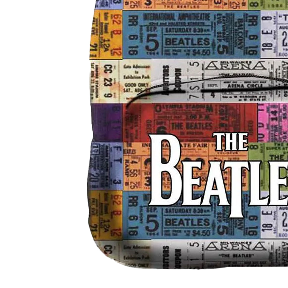 Black - Back - The Beatles Unisex Adult Ticket Mini Backpack