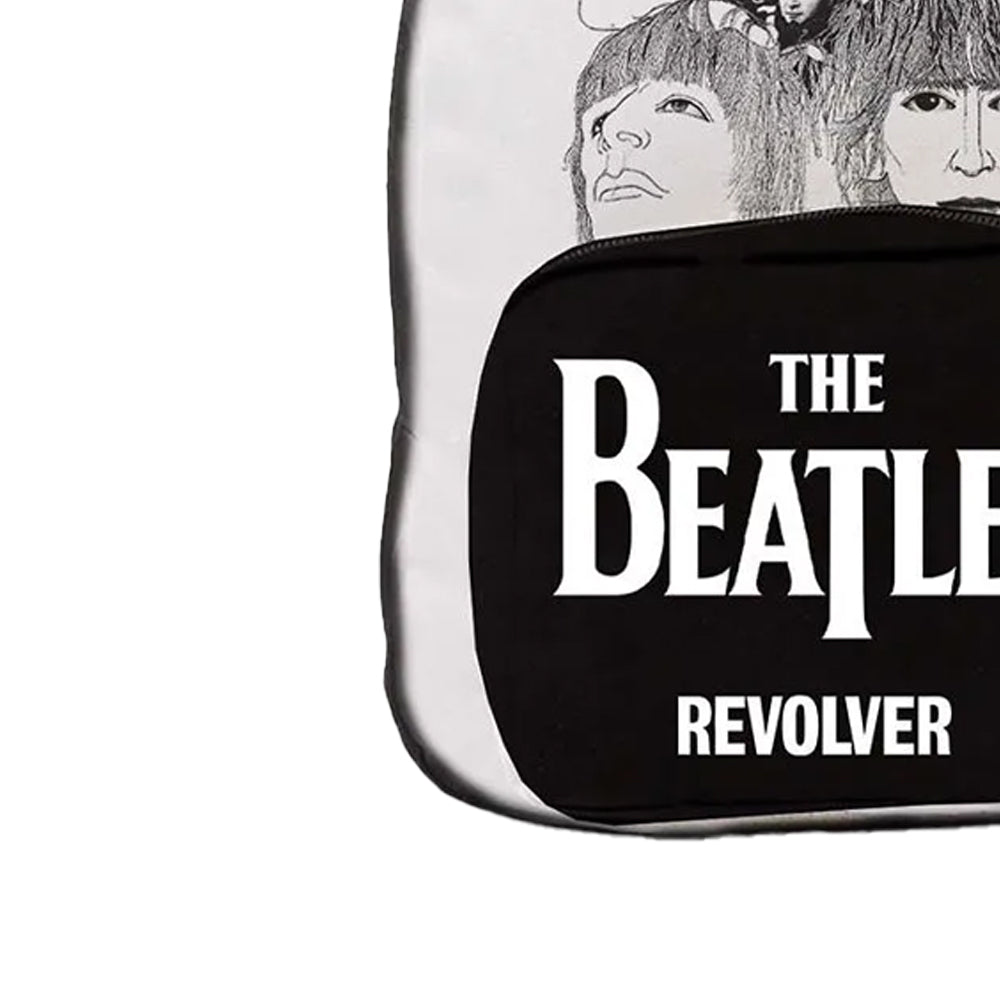 Black - Back - The Beatles Unisex Adult Revolver Mini Backpack