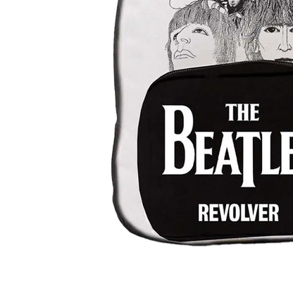 Black - Back - The Beatles Unisex Adult Revolver Mini Backpack