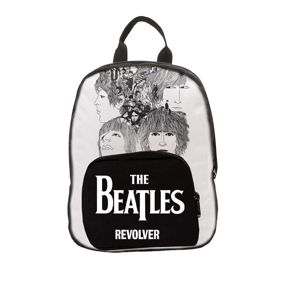 Black - Front - The Beatles Unisex Adult Revolver Mini Backpack