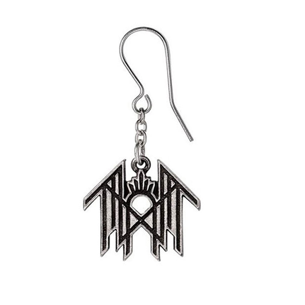 Metal - Back - Sleep Token Logo Dangle Earrings