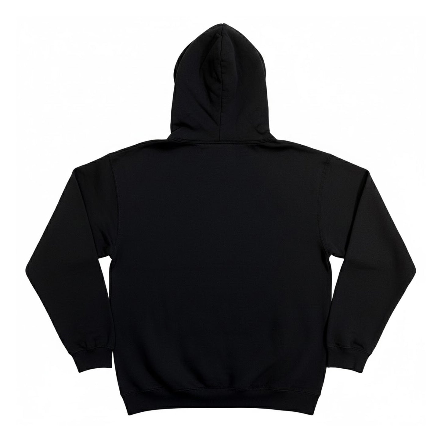 Black - Back - The Cure Unisex Adult Robert Illustration Pull Over Hoodie