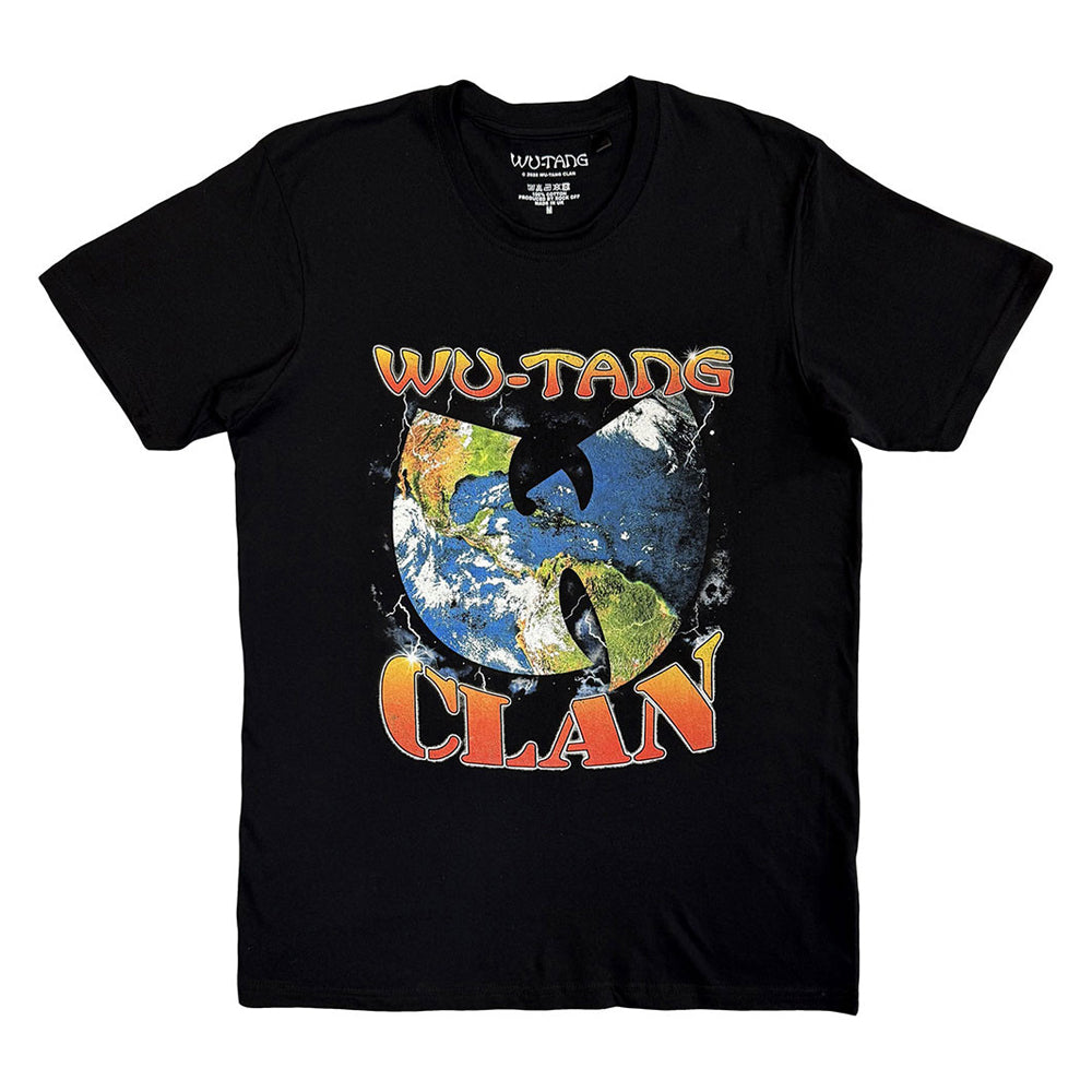 Black - Front - Wu-Tang Clan Unisex Adult World T-Shirt