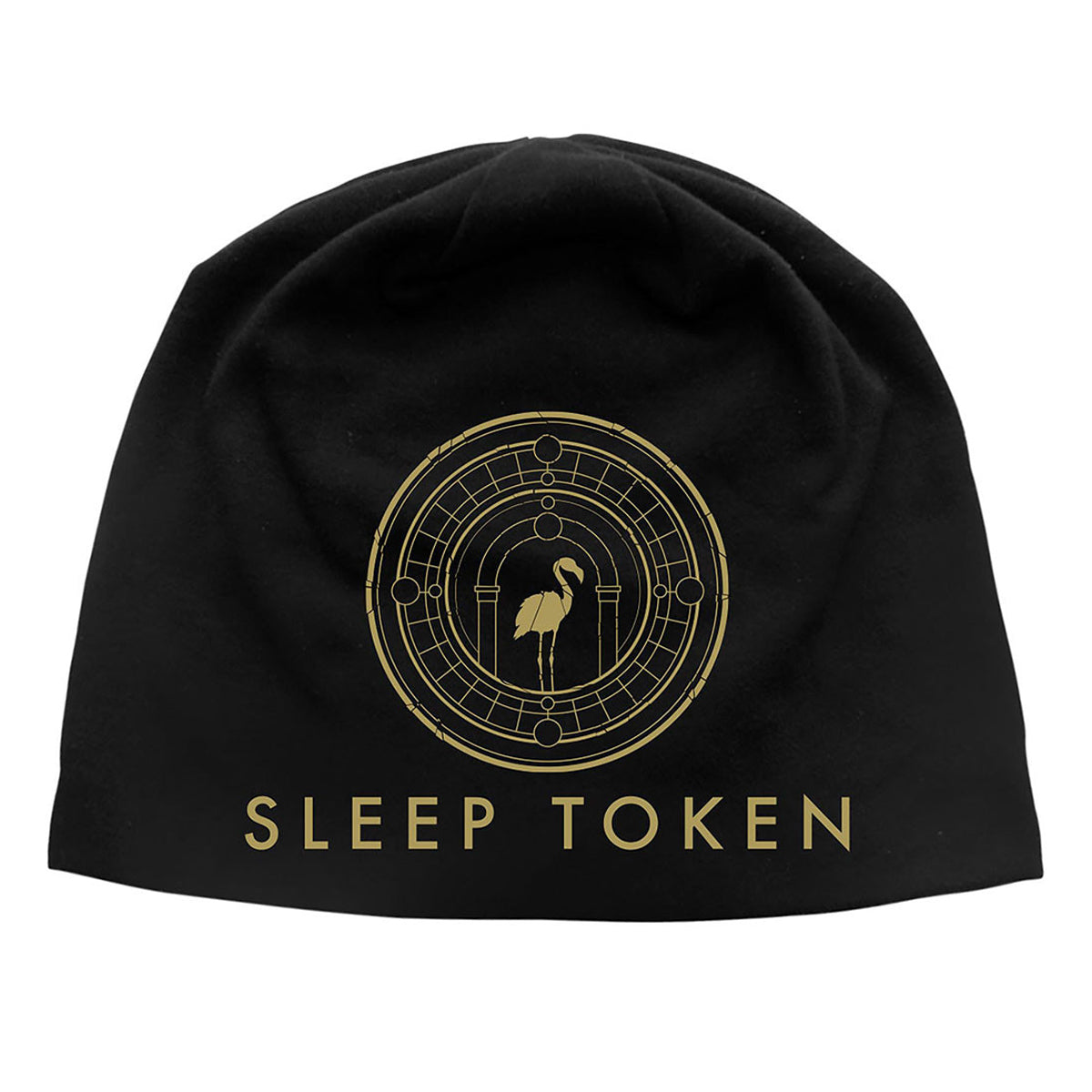 Black - Front - Sleep Token Unisex Adult Even In Arcadia JD Print Beanie