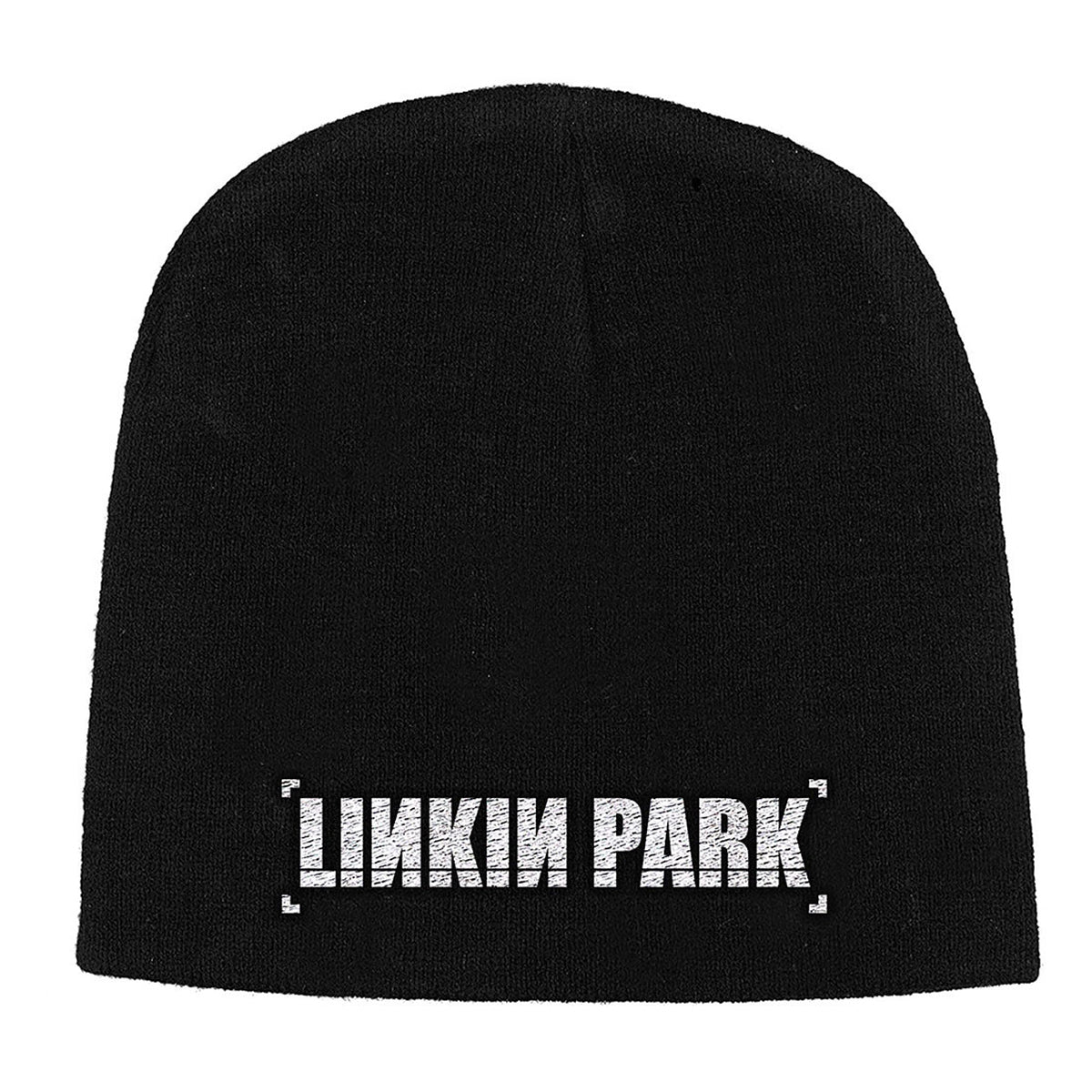 Black - Front - Linkin Park Unisex Adult Hybrid Theory Logo Beanie