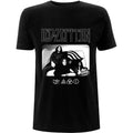 Black - Front - Led Zeppelin Unisex Adult Photo Icon Logo T-Shirt