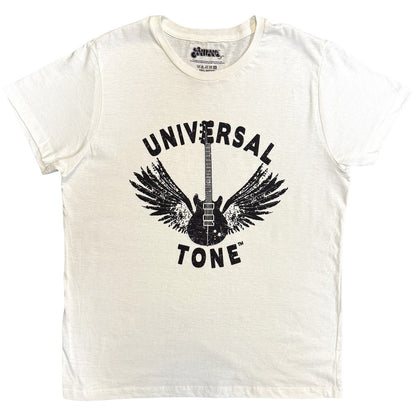 White - Front - Santana Unisex Adult Universal Tone T-Shirt