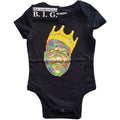 Black - Front - Biggie Smalls Baby Crown Babygrow