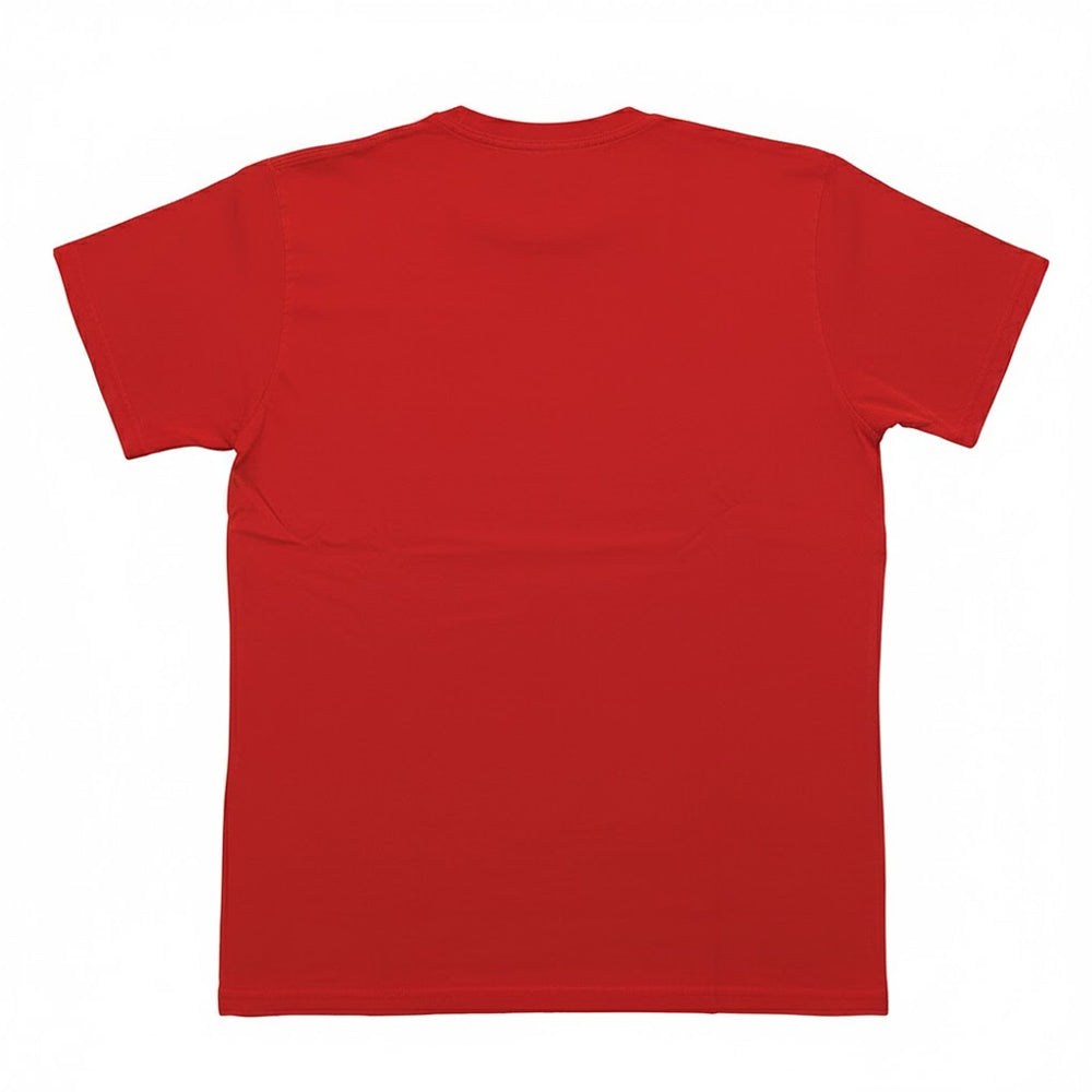 Red - Back - PIL (Public Image Ltd) Unisex Adult Steel Logo Brushed T-Shirt
