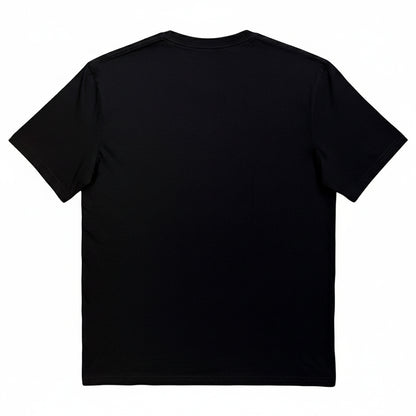 Black - Back - Tom & Jerry Unisex Adult Naughty & Nice T-Shirt