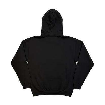 Black - Back - Nirvana Unisex Adult Angel Red Hoodie