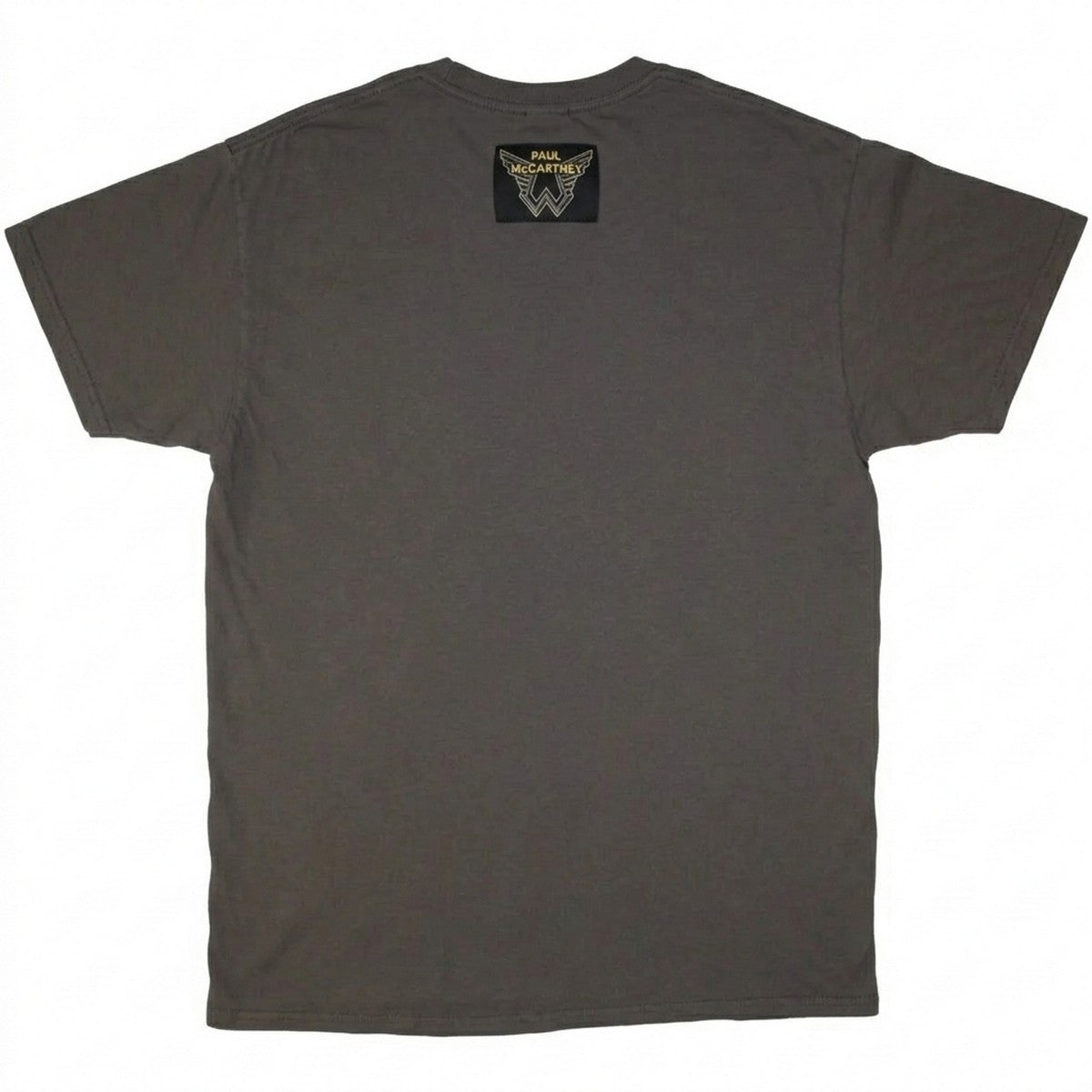 Charcoal Grey - Back - Paul McCartney & Wings Unisex Adult Wings Over America 76 T-Shirt