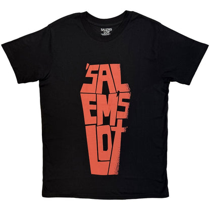 Black - Front - Salem´s Lot Unisex Adult Coffin T-Shirt
