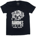Black - Front - Ramones Unisex Adult Belgique T-Shirt