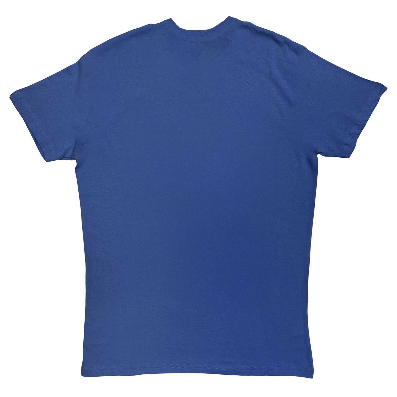 Blue - Back - Batman Unisex Adult Comic Cover T-Shirt