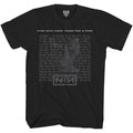 Black - Front - Nine Inch Nails Unisex Adult Head Like A Hole T-Shirt