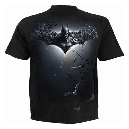 Black - Back - DC Comics Unisex Adult Batman & Joker Back Print T-Shirt