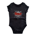 Black - Front - Slipknot Baby Star Logo Babygrow