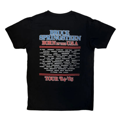 Black - Back - Bruce Springsteen Unisex Adult E Street Tour ´84-´85 T-Shirt